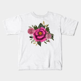 Spring Rose Kids T-Shirt